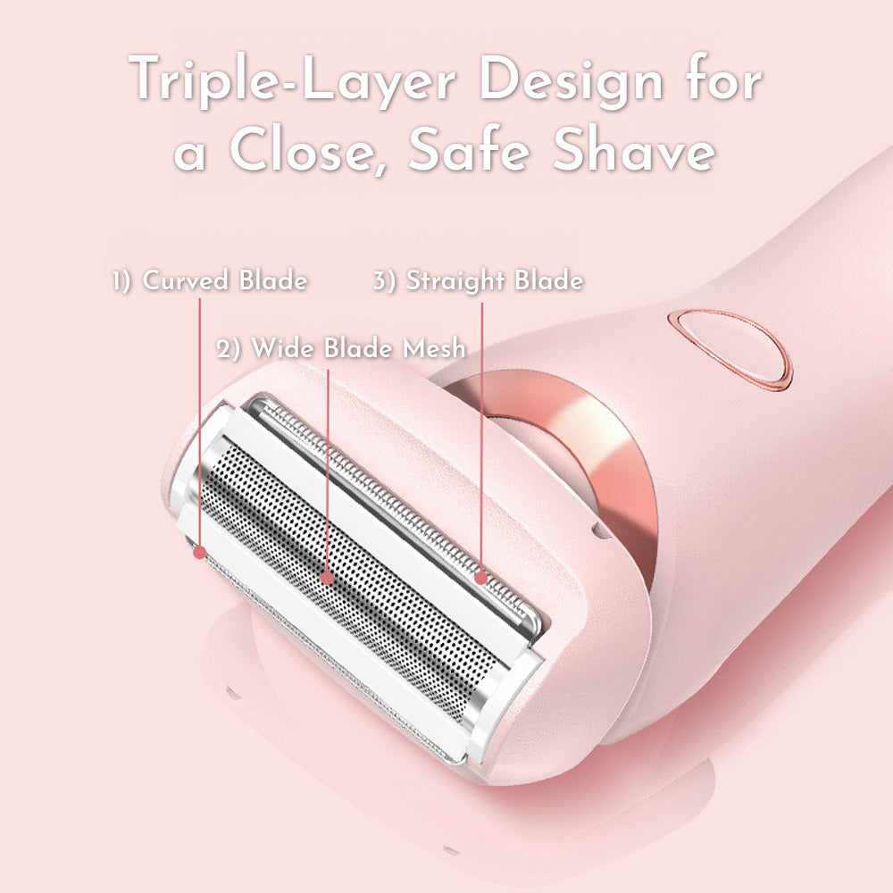 SilkShave™ 2-In-1 Electric Shaver